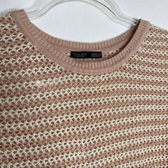 Zara Knit Blush & Cream stripes - Picture 10 of 11
